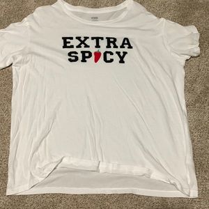 Extra spicy pink shirt